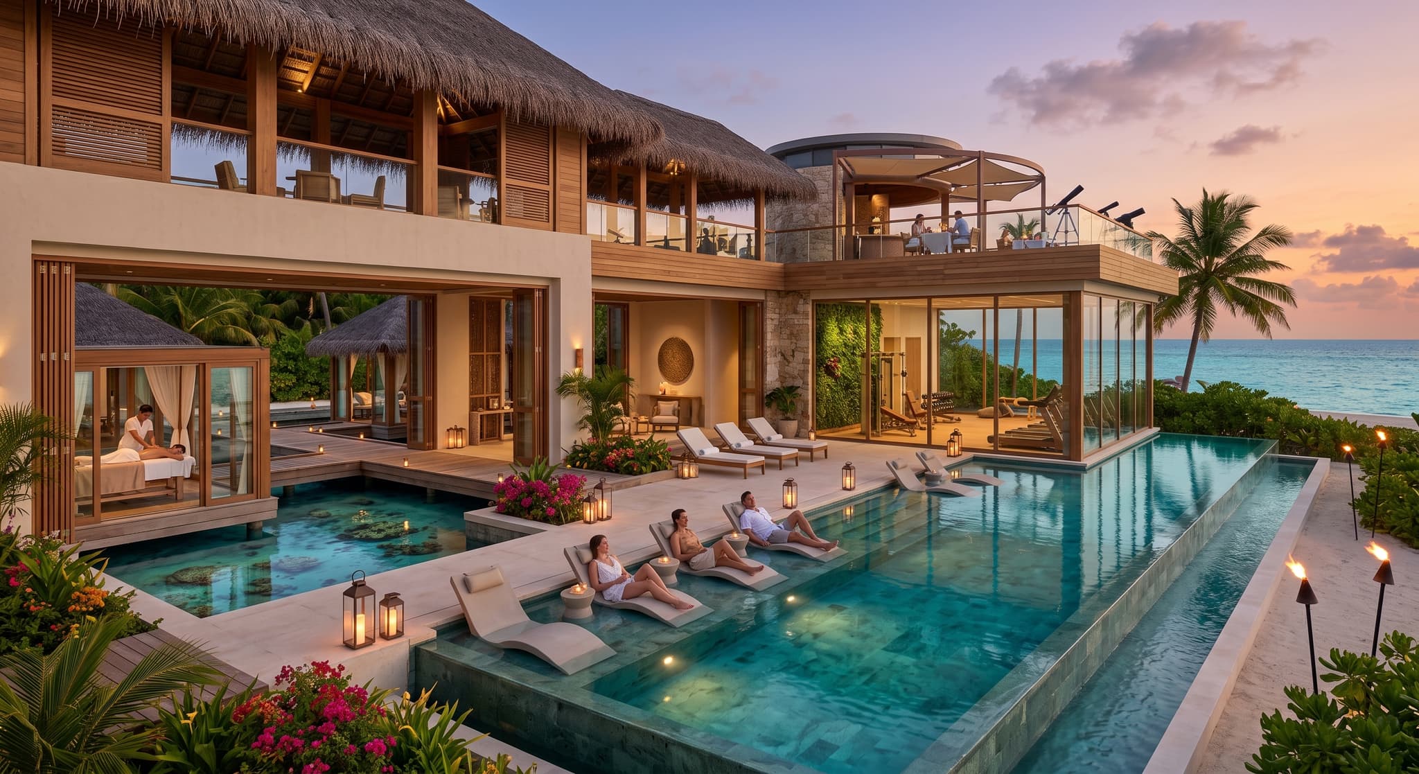 Resort facilities and amenities at Four Seasons Koh Samui